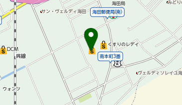 フジ海田店の地図画像