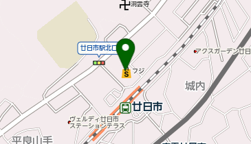 フジ廿日市店の地図画像
