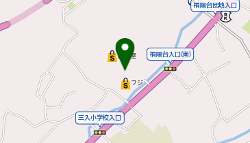 フジ三入店の地図画像