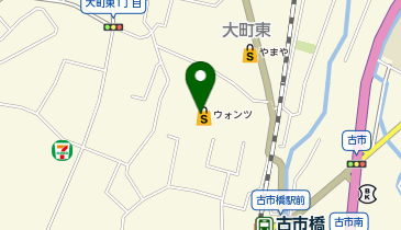 フジ古市店の地図画像