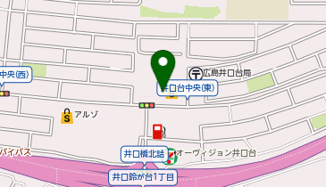 フジ井口店の地図画像