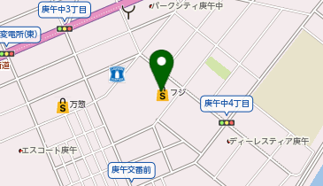 フジ庚午店の地図画像