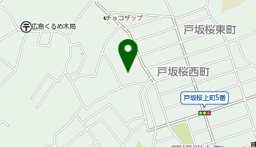 フジ戸坂店の地図画像