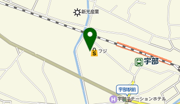 フジ西宇部店の地図画像