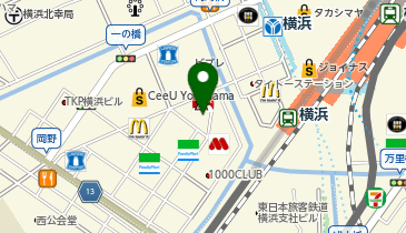 FEELCYCLE 横浜店の地図画像