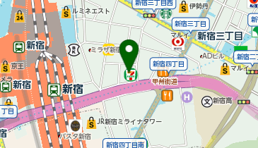 FEELCYCLE 新宿店の地図画像