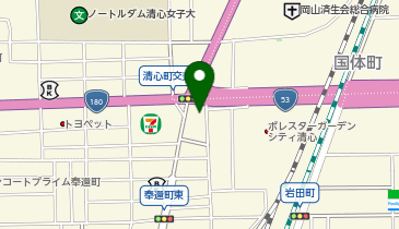 おおぞら高等学院 岡山キャンパスの地図画像