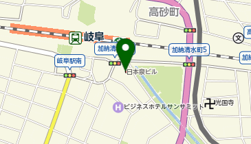 おおぞら高等学院 岐阜キャンパスの地図画像