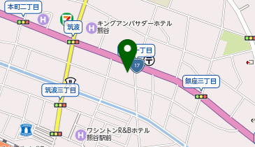 おおぞら高等学院 熊谷キャンパスの地図画像