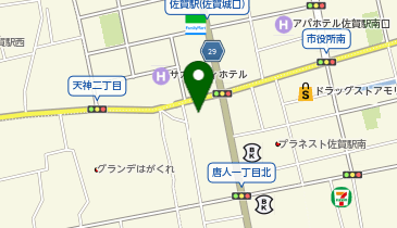 おおぞら高等学院 佐賀キャンパスの地図画像