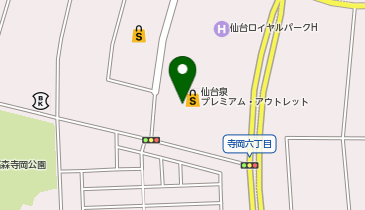 マイケル・コース 仙台泉プレミアム・アウトレット店の地図画像