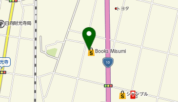 駿河屋 日向店の地図画像