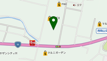 駿河屋 高知南国店の地図画像