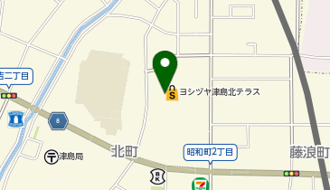 駿河屋 津島店の地図画像