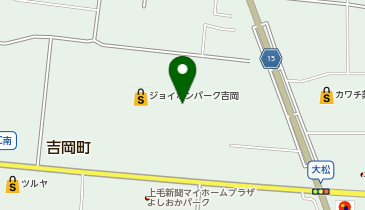 駿河屋 ジョイホンパーク吉岡店の地図画像