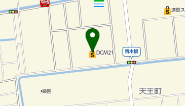 CAPTAIN STAG STAND DCM21浜松店の地図画像