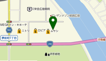 CAPTAIN STAG STAND ホームセンタームサシ姫路店の地図画像