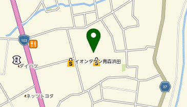 CAPTAIN STAG STAND サンデー青森浜田店内の地図画像