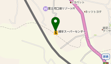 CAPTAIN STAG STAND 綿半スーパーセンター富士河口湖店内の地図画像