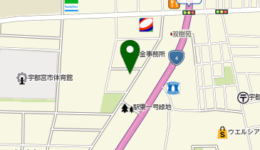 VRESS ET ROSE 宇都宮アトリエの地図画像