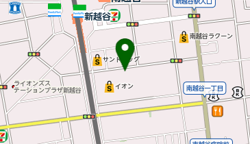 NAO-ART 南越谷店の地図画像