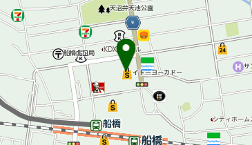 NAO-ART 船橋店の地図画像