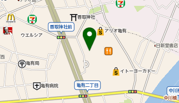 NAO-ART 亀有店の地図画像