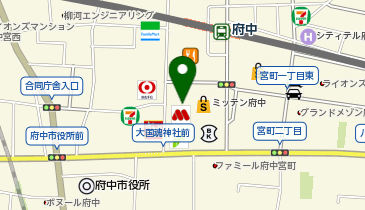 ビアードパパ 府中フォーリス店の地図画像