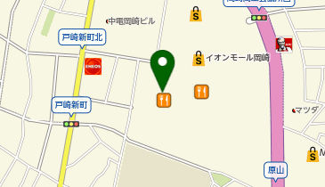 ビアードパパ イオンモール岡崎店の地図画像