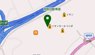 ビアードパパ イオンモールつくば店の地図画像