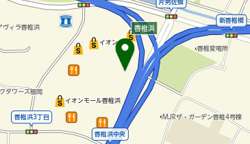 ビアードパパ イオン香椎浜店の地図画像