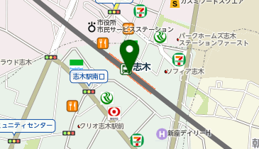 ビアードパパ 志木駅店の地図画像