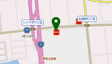 ビアードパパ イオンレイクタウンmori店の地図画像