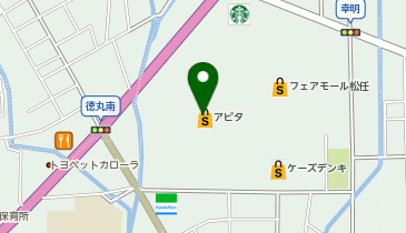 ビアードパパ 松任店の地図画像