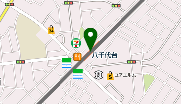 ビアードパパ 八千代台駅店の地図画像