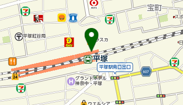 ビアードパパ ラスカ平塚店の地図画像