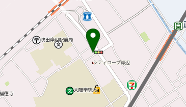 ジョニーのからあげ 岸辺駅前店の地図画像