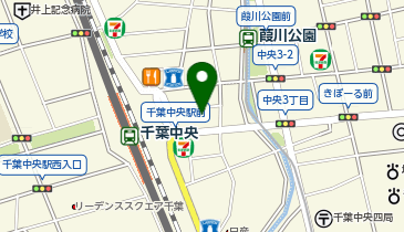 ステップゴルフ千葉中央店の地図画像