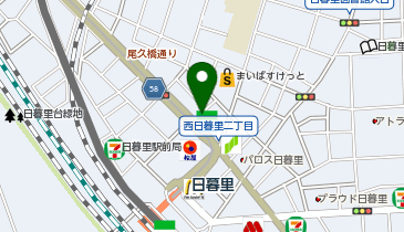 ステップゴルフプラス日暮里店の地図画像