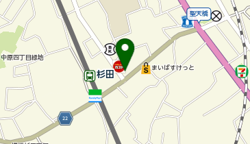 ステップゴルフプラス杉田店の地図画像