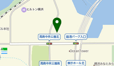 ステップゴルフプラスオーケーみなとみらい店の地図画像