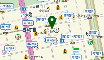 STEPGOLF EXtra 札幌大通(ステップゴルフエクストラ札幌大通)の地図画像