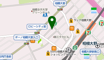 ステップゴルフプラス相模大野店の地図画像
