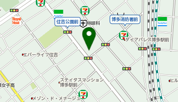 ステップゴルフプラス博多駅前店の地図画像