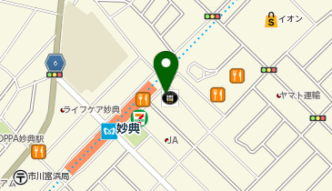 ステップゴルフプラス妙典店の地図画像
