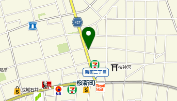 STEPGOLF 桜新町の地図画像
