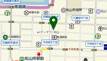 ステップゴルフプラス松山中央店の地図画像