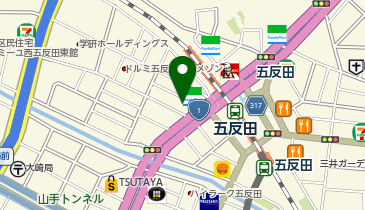 ステップゴルフプラス五反田店の地図画像