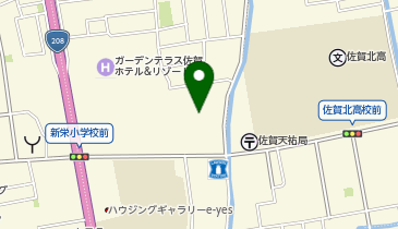 豊凜化粧品 布谷サロン(佐賀店)の地図画像