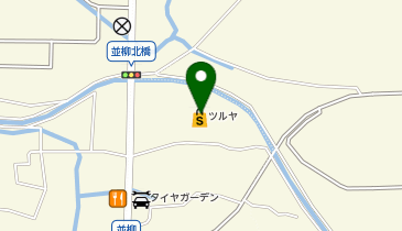 クリーニングの巴屋 ツルヤ並柳店の地図画像